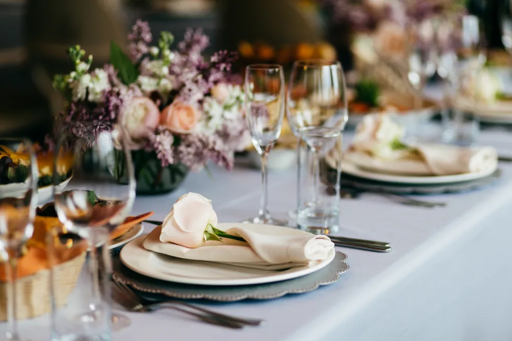 Yacht Wedding Setup